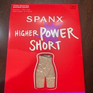 SPANX Higher Power High-Waisted Shaper Short, Nude